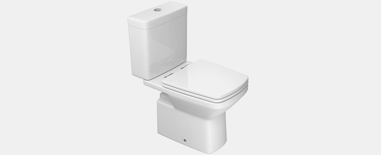Dicas de decoração para banheiro - Kit Vaso Sanitário com Caixa Acoplada Clean e Assento + Itens de Instalação