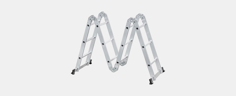 Ofertas Copafer | Escada Articulada de Alumínio 3x4 - 85.01.000.034 - VONDER | Blog Copafer